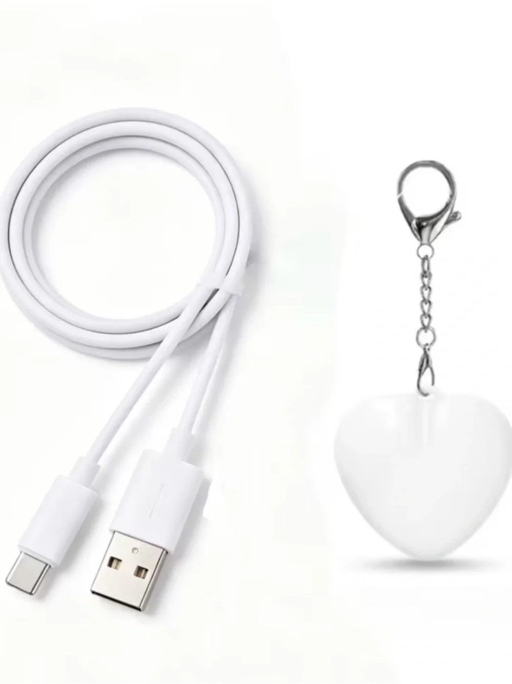 Heart-Shaped LED Purse light- White Glow *NWT